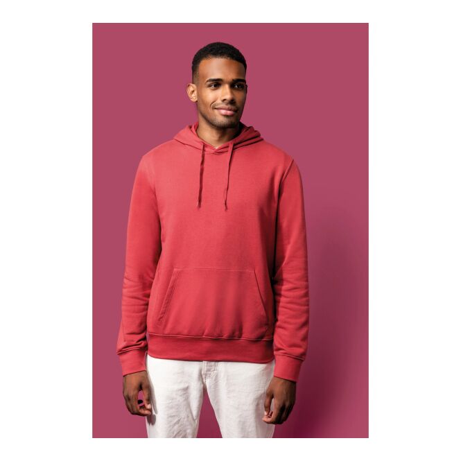 Corporate Fashion nachhaltiger Unisex Hoodie – weiß – mit hochwertigem Stick Gr. S