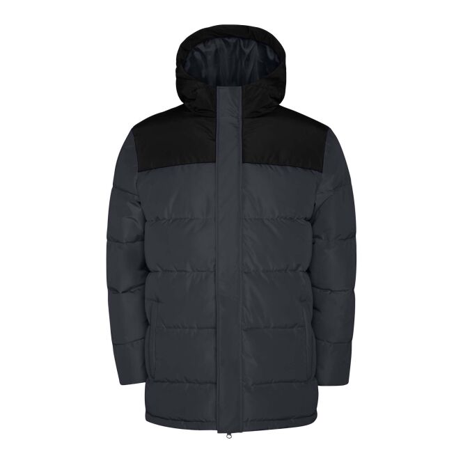 Firmenkleidung Steppjacke Tallin – ebony-schwarz – mit hochwertigem Stick 48h Express-Druck Gr. 152