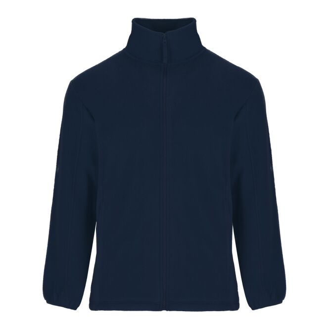 Firmenkleidung Fleecejacke Artic Kinder – navy blue – mit hochwertigem Stick 48h Express-Druck Gr. 10