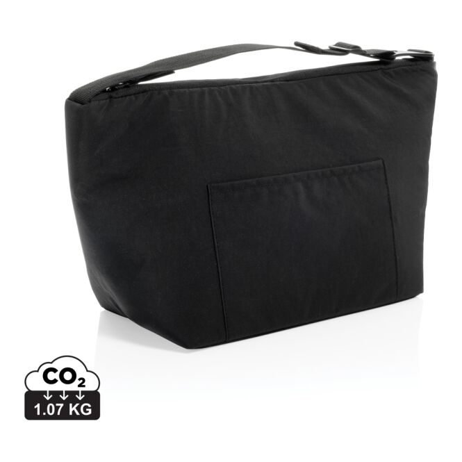 Werbeartikel Kühltasche KENTO URBAN – schwarz – mit Logo bedruckt 6 Liter nachhaltige isolierte Cooler Bag für Firmen-Events