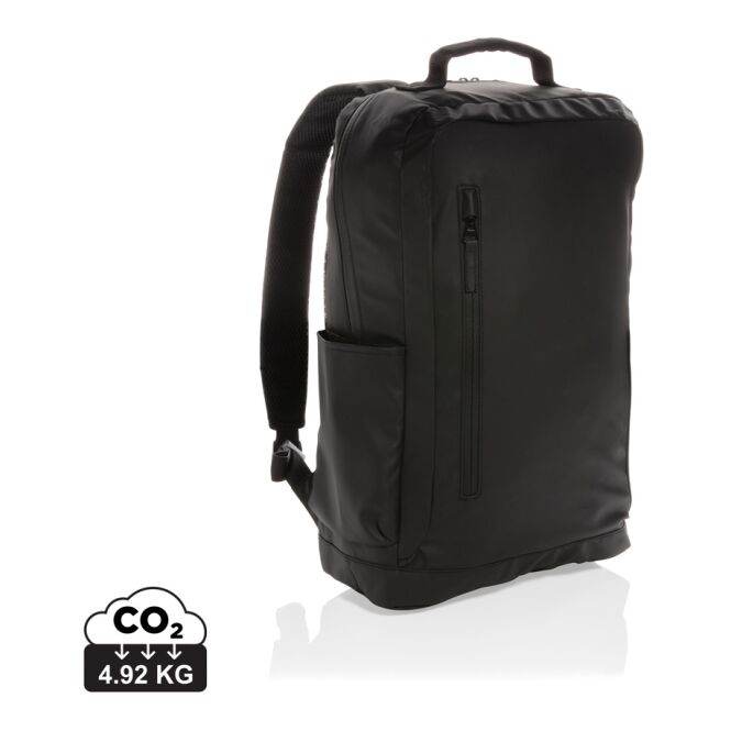 Kundengeschenk 15.6 Zoll Laptop-Rucksack mit Logodruck – Schwarz – hochwertiger Business-Begleiter für Büro und Dienstreisen