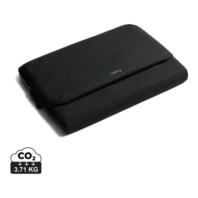 Firmengeschenk Bellroy Laptop Caddy 16 Zoll mit Logodruck – Schwarz – wasserfeste Computertasche für Büro und Business