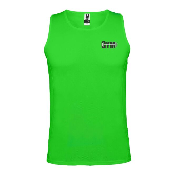 Teamkleidung Sport-Top Andre – limone – mit Logo bedruckt 48h Express-Druck Funktionsstoff 140 g/m² Gr. S
