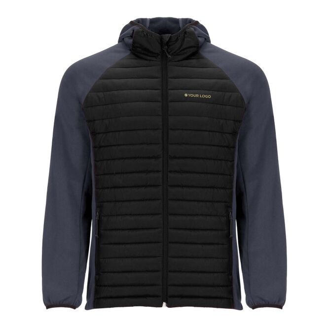 Corporate Fashion Minsk Hybrid Thermojacke Unisex – schwarz – bestickt 48h Express-Druck Gr. L