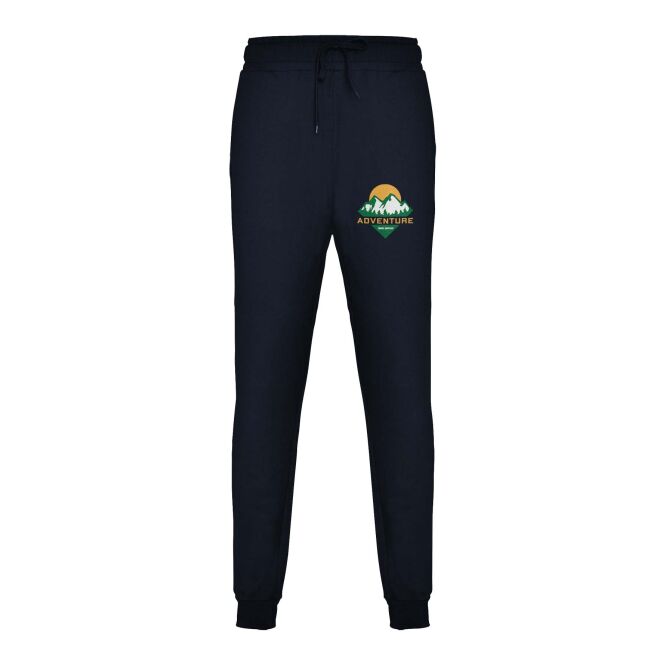Arbeitskleidung Adelpho Hose – navy blue – mit Logo bedruckt 48h Express-Druck Gr. S