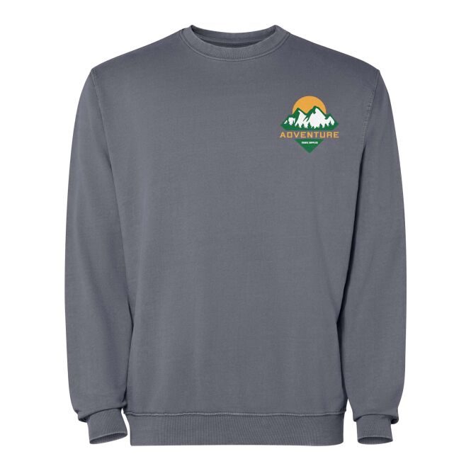 Corporate Fashion Jaya Pullover Unisex – dunkelgrau – mit hochwertigem Stick 48h Express-Druck Gr. 3XL
