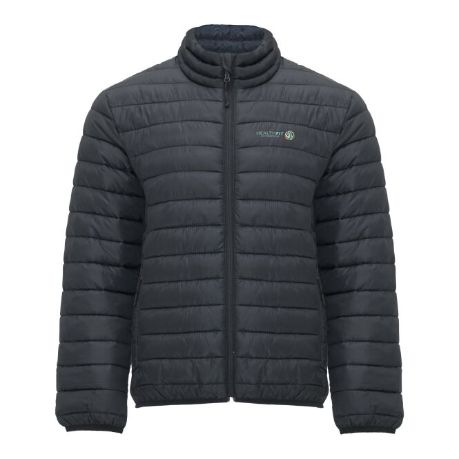 Corporate Fashion Finland Thermojacke Herren – ebony – mit hochwertigem Stick wasserabweisend winddicht leicht faltbar Gr. XL