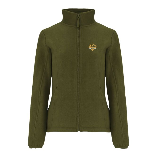 Corporate Fashion Fleecejacke Artic – pine green – bestickt 48h Express-Druck Gr. L