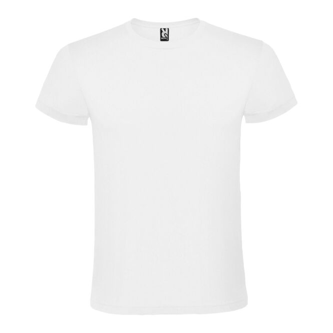 Werbeartikel T-Shirt Atomic Unisex – weiss – mit Logo bedruckt 48h Express-Druck Gr. 5XL