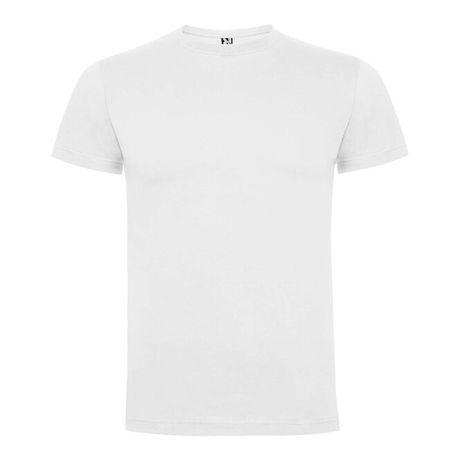 Werbeartikel Dogo Premium T-Shirt – weiss – mit Logo bedruckt 48h Express-Druck Gr. 5XL