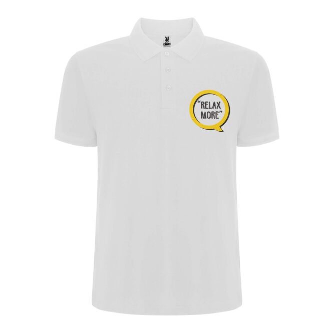 Corporate Fashion Pegaso Premium Poloshirt – weiß – mit hochwertigem Stick 48h Express-Druck Gr. 4XL