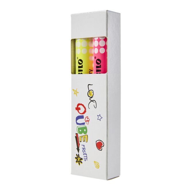 Werbeartikel MARKdry Whiteboard-Marker 2er-Set mit Logodruck – aus PEFC-zertifiziertem Holz – Schreibgerät für Workshops und Büros