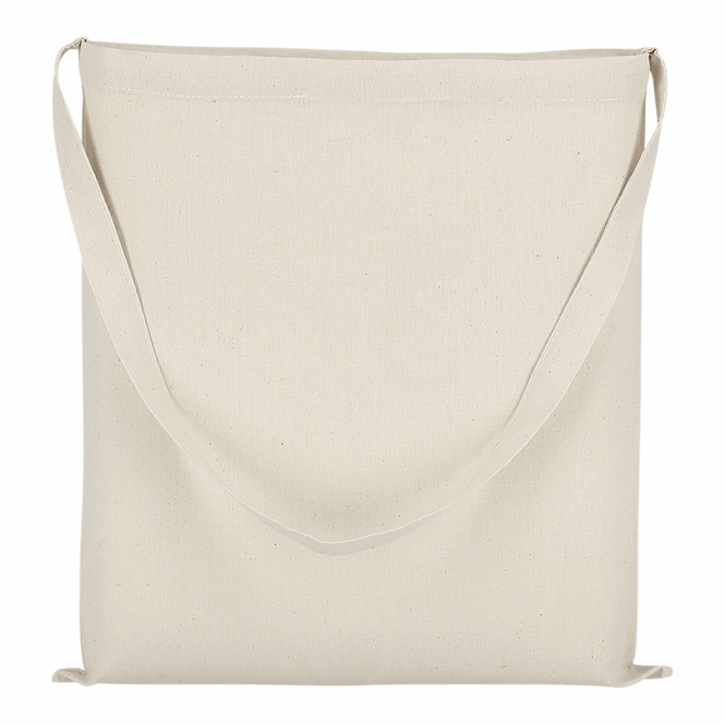 Werbeartikel Baumwolltasche Classic mit Logodruck – Beige – nachhaltige Stofftasche für Messen und Business