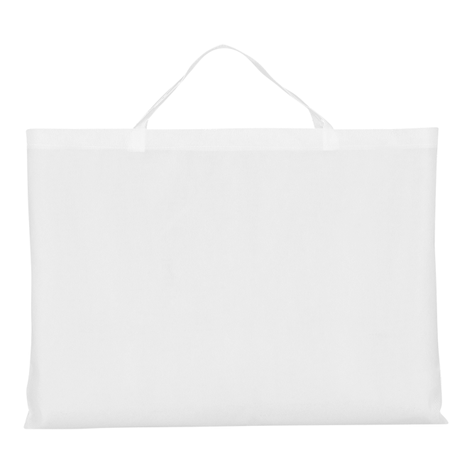 Werbeartikel PP-Tasche TEXXILLA – weiß – mit Logodruck 70x50 cm aus recyceltem Kunststoff, idealer Shopper für Messen & Events