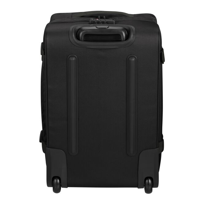 Mitarbeitergeschenk American Tourister Urban Track Reisetasche mit Logodruck – Schwarz – nachhaltiger Reisebegleiter für Businessreisen