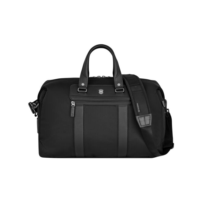 Firmengeschenk Architecture Urban2 Compact Weekender mit Logodruck – Schwarz – multifunktionale Reisetasche mit 360-Grad-Schutz für Business