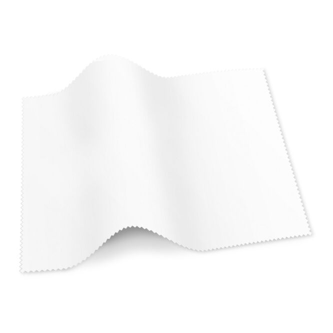 Werbeartikel Brillenputztuch POLYCLEAN P-9000 – weiß – mit individuellem Motivdruck 250g/m² weiches Brillentuch für Optikreinigung im Büro