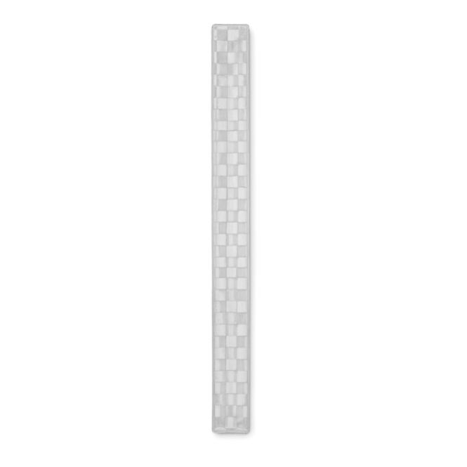 Messeartikel Schnapparmband – silber – mit Logo bedruckt reflektierendes Schnappband für Firmenevents & Outdoor-Aktionen