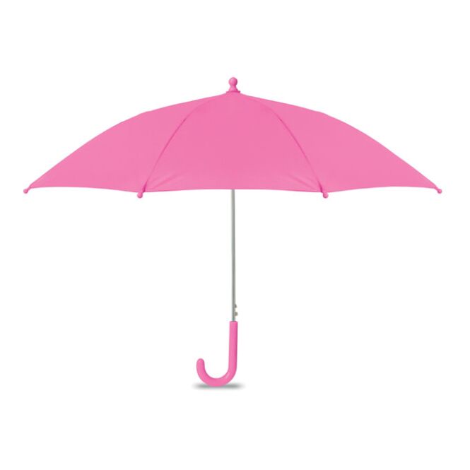 Werbeartikel Automatikschirm mit Siebdruck – Fuchsia – robuster Regenschutz für Unternehmen und Veranstaltungen