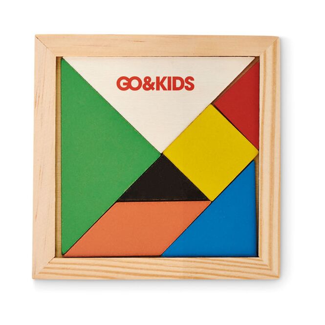 Tangram-Puzzle Holz