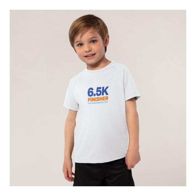 Teamkleidung T-Shirt SOL'S Sporty – weiß – mit Logo bedruckt 140g Mesh Polyester atmungsaktiv Gr. 4XL