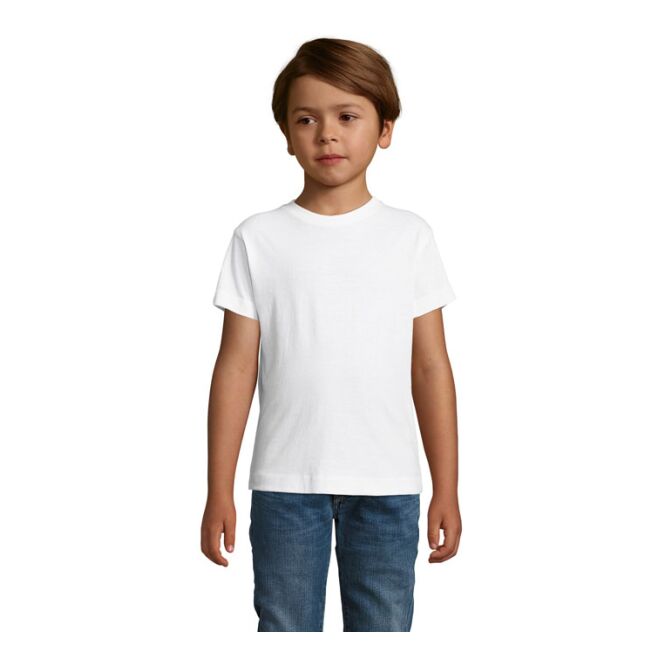 Werbeartikel T-Shirt SOL'S REGENT F – weiß – mit Logo bedruckt Gr. L