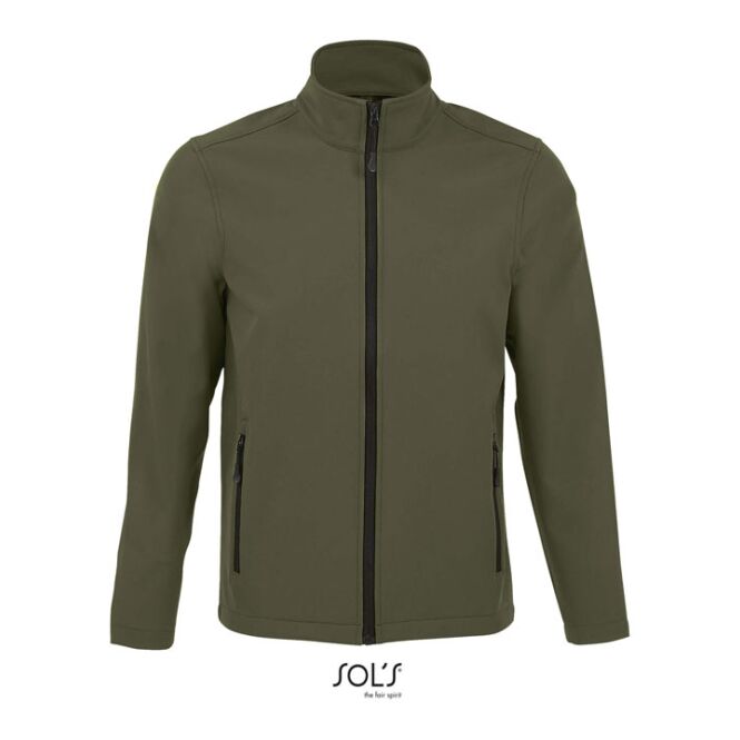 Corporate Fashion Jacke SOL'S RACE – army – mit hochwertigem Stick Gr. M