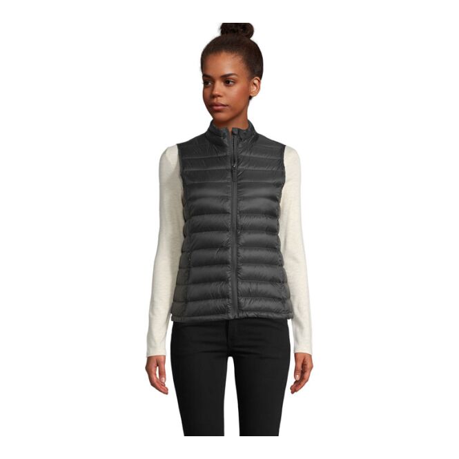 Corporate Fashion Weste WILSON BW DAMEN – schwarz – mit hochwertigem Stick nachhaltig Gr. XL