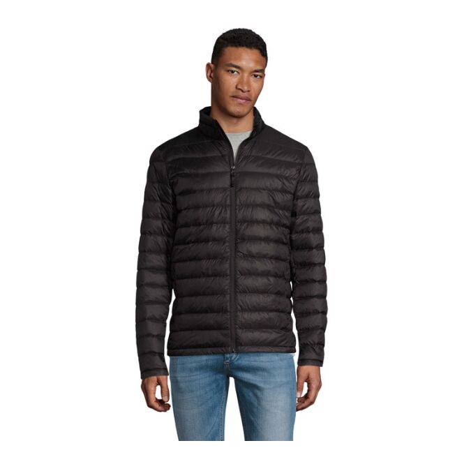 Corporate Fashion Herren Jacke SOL'S Wilson 380T – schwarz – mit hochwertigem Stick nachhaltig Gr. M