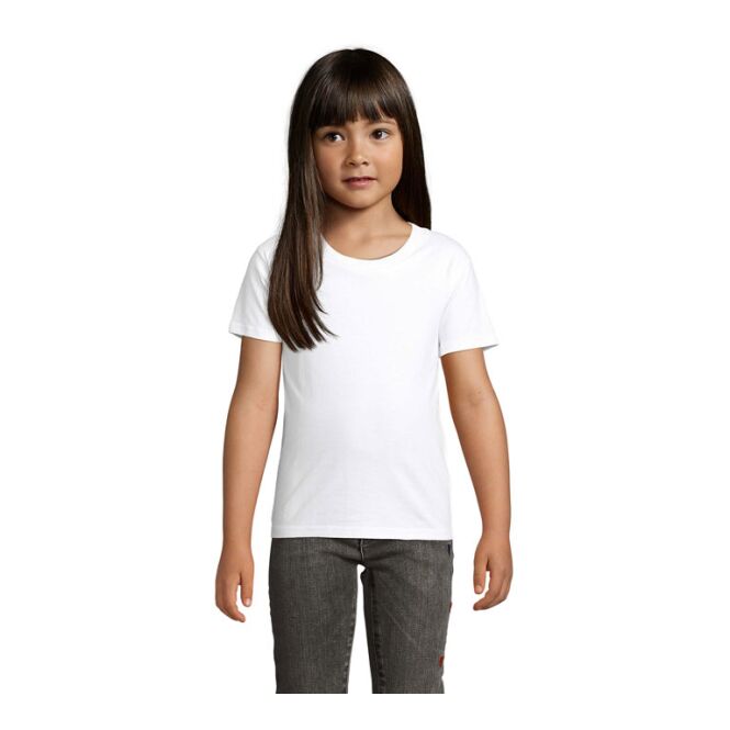 Werbeartikel T-Shirt SOL'S PIONEER – weiß – mit Logo bedruckt nachhaltige Bio-Baumwolle Gr. 3XL