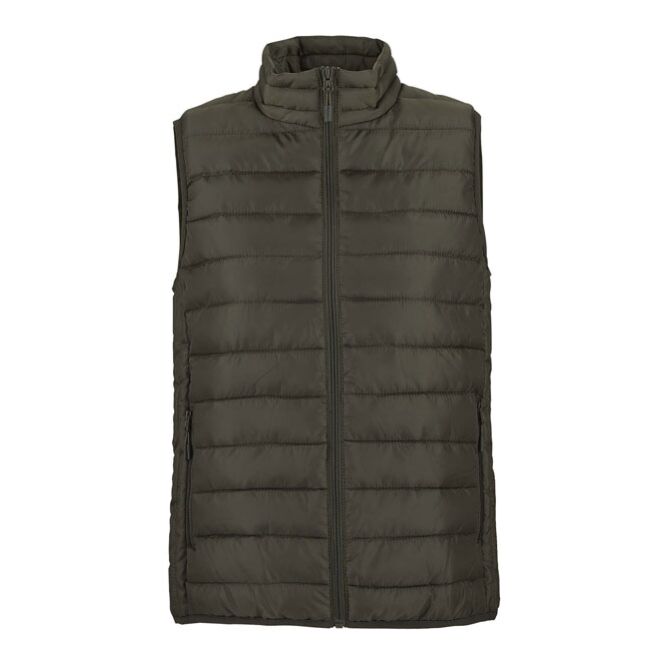 Corporate Fashion Bodywarmer SOL'S STREAM – army – mit hochwertigem Stick Gr. XL