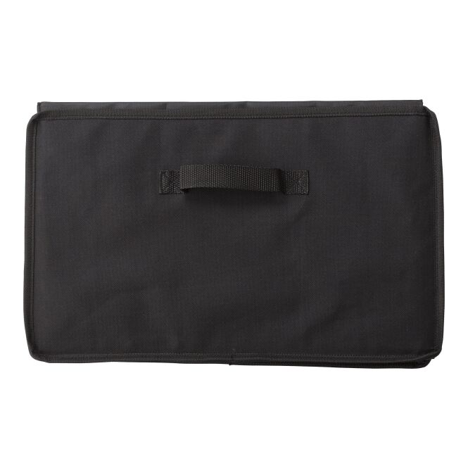 Werbeartikel Autotasche Thatcher mit Logodruck – Schwarz – praktische Kühltasche für Firmenwagen und Außendienst