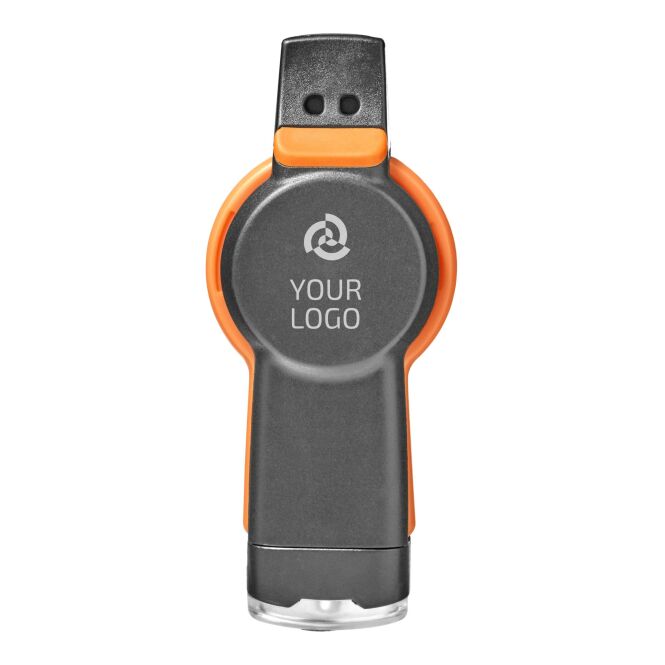 Werbeartikel Survival Tool Compass mit Logodruck – Orange – Multifunktionales Outdoor Tool für Mitarbeiter und Firmen