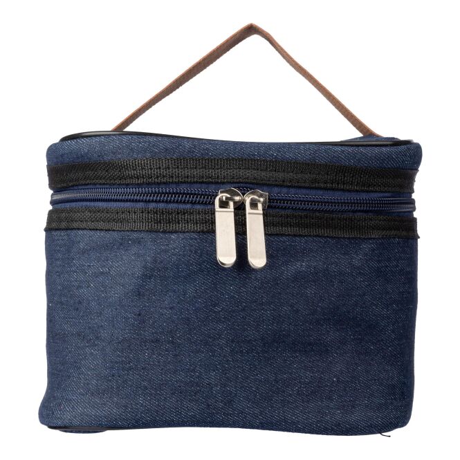 Werbeartikel Kühltasche Franz mit Logodruck – Blau – Isolierte Kühltasche für Firmen Events und Catering