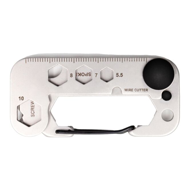 Werbeartikel Twist-Multitool mit Gravur – Edelstahl – Silber – praktisches 8-in-1 Werkzeug für Handwerk und Büro