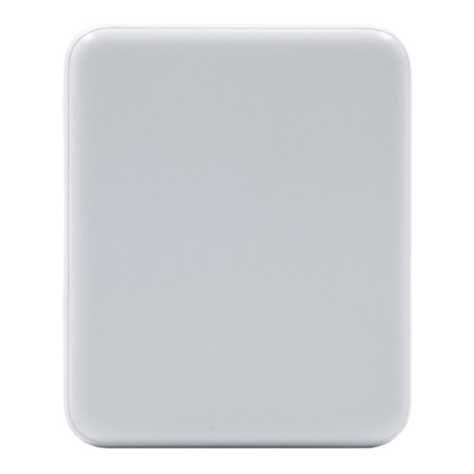 Premium-Werbeartikel BrandCharger Powercharge Air – weiß – mit Logo bedruckt 5.000 mAh 5W Wireless Qi-Standard für das Homeoffice