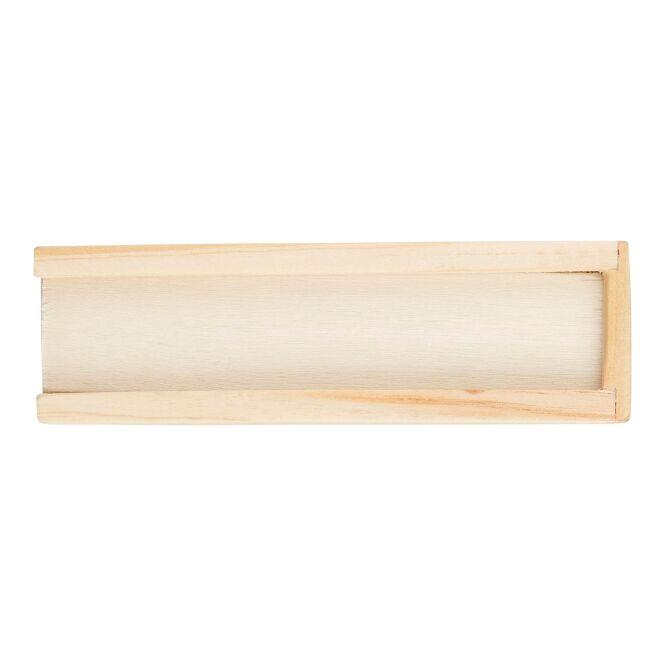 Werbeartikel Würfelspiel Celine mit Gravur – Braun – nachhaltiges Holzspiel für Firmen