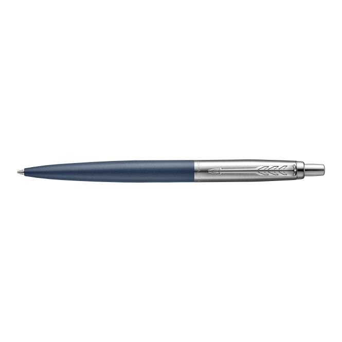 Kundengeschenk Parker Jotter XL Druckkugelschreiber – blau – lasergraviert blau schreibend für die Büroausstattung