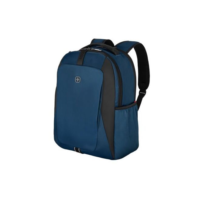 Firmengeschenk Laptop-Rucksack Wenger XE Professional – schwarz – mit Logodruck aus recyceltem pet für sicheren Business-Transport