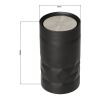 Thermobecher "Diamond 360", klein schwarz