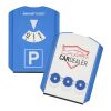 Parkscheibe "Prime" mit Chips blau | ohne Werbeanbringung | Nicht verfügbar | Nicht verfügbar