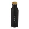 Kalix 650 ml Sportflasche aus Edelstahl Standard | schwarz | ohne Werbeanbringung | Nicht verfügbar | Nicht verfügbar