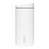 MiiR Flip Traveler 354 ml Trinkflasche weiß