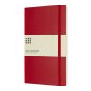 Moleskine Classic Softcover Notizbuch L – kariert Standard | scharlachrot | ohne Werbeanbringung | Nicht verfügbar | Nicht verfügbar