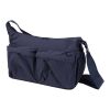 Calli 13" GRS Laptop Umhängetasche aus recyceltem Nylon navy