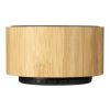 Cosmos Bluetooth® Lautsprecher aus Bambus Standard | natur-schwarz | ohne Werbeanbringung | Nicht verfügbar | Nicht verfügbar