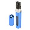 Filla 5 ml tragbare nachfüllbare Parfümflasche Standard | transparent blau | ohne Werbeanbringung | Nicht verfügbar | Nicht verfügbar