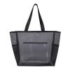 Mesh 23 L Tragetasche aus GRS Recyclingmaterial schwarz