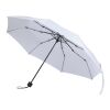 Aaron 23'' faltbarer manueller Regenschirm weiß