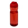 H2O Base® 650 ml Sportflasche mit Klappdeckel rot | ohne Werbeanbringung | Nicht verfügbar | Nicht verfügbar